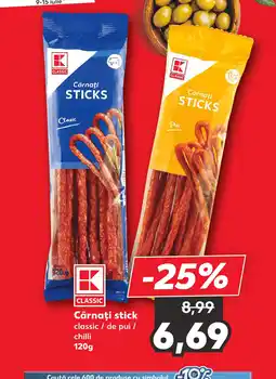 Kaufland Cârnaţi stick Ofertă