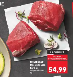 Kaufland IRISH BEEF Rasol de vită fără os Ofertă