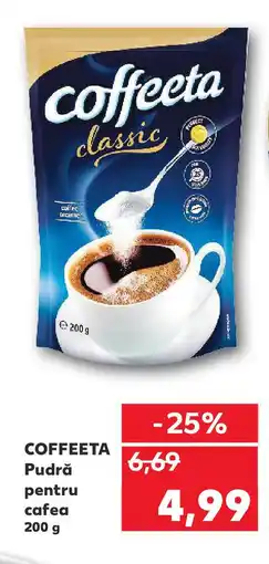 Kaufland COFFEETA Pudră pentru cafea Ofertă