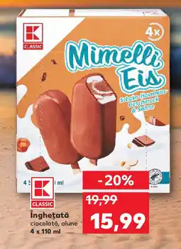 Kaufland Îngheţată ciocolată, alune Ofertă