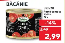 Kaufland UNIVER Pastă tomate Ofertă