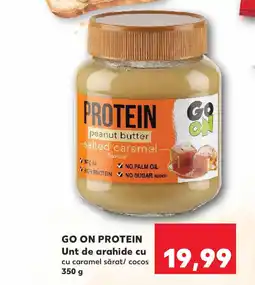 Kaufland GO ON PROTEIN Unt de arahide cu Ofertă