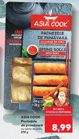 Kaufland ASIA COOK Pachetele de primăvară Ofertă