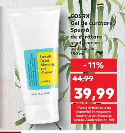 Kaufland COSRX Gel de curățare / Spumă de curățare Ofertă