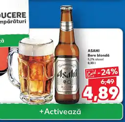 Kaufland ASAHI Bere blondă Ofertă