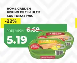 Simos HOME GARDEN Hering file în ulei/ sos tomat Ofertă