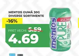 Simos MENTOS Gumă diverse sortimente Ofertă