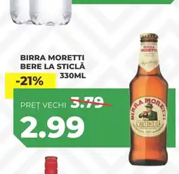 Simos BIRRA MORETTI Bere la sticlă Ofertă