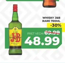 Simos J&B RARE Whisky Ofertă