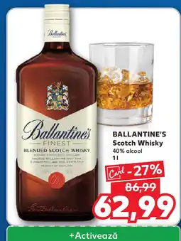Kaufland BALLANTINE'S Scotch Whisky Ofertă