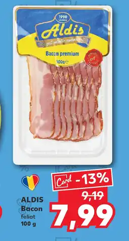 Kaufland ALDIS Bacon Ofertă