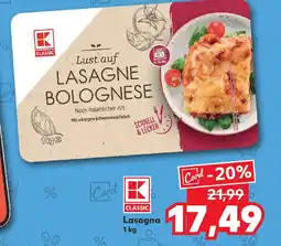 Kaufland Lasagna Ofertă