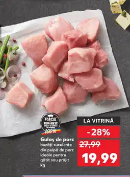 Kaufland Gulaş de porc Ofertă