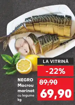 Kaufland NEGRO Macrou marinat Ofertă