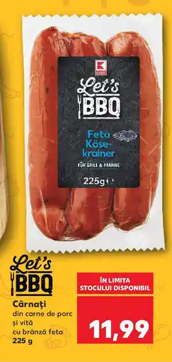 Kaufland Cârnaţi din carne de porc Ofertă