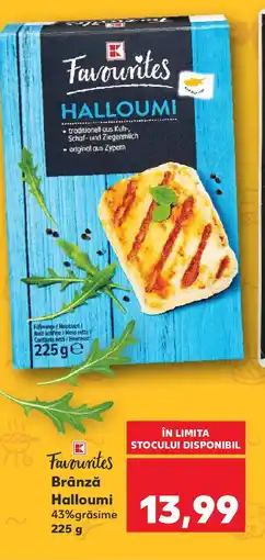 Kaufland Brânză Halloumi Ofertă