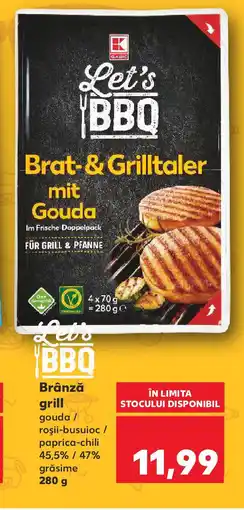 Kaufland Brânză grill Ofertă