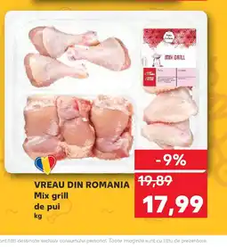 Kaufland VREAU DIN ROMANIA Mix grill de pui Ofertă
