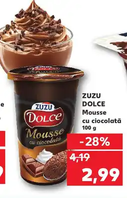 Kaufland ZUZU DOLCE Mousse cu ciocolată Ofertă