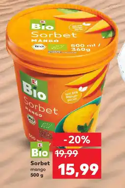 Kaufland Sorbet mango Ofertă