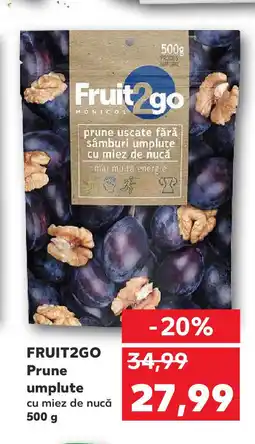 Kaufland FRUIT2GO Prune umplute Ofertă