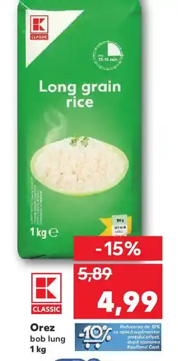 Kaufland Orez bob lung Ofertă