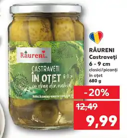 Kaufland RÂURENI Castraveţi Ofertă