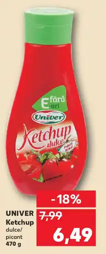 Kaufland UNIVER Ketchup Ofertă