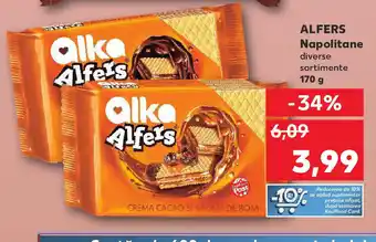 Kaufland ALFERS Napolitane Ofertă