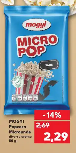 Kaufland MOGYI Popcorn Microunde Ofertă