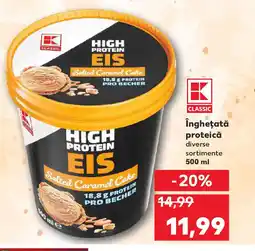 Kaufland Îngheţată proteică Ofertă