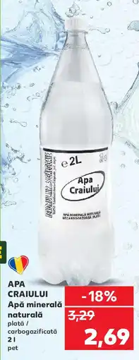 Kaufland APA CRAIULUI Apă minerală naturală Ofertă