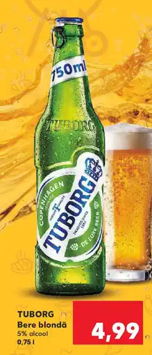 Kaufland TUBORG Bere blondă Ofertă