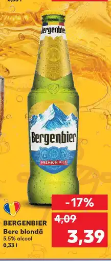 Kaufland BERGENBIER Bere blondă Ofertă