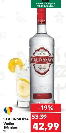 Kaufland STALINSKAYA Vodka Ofertă