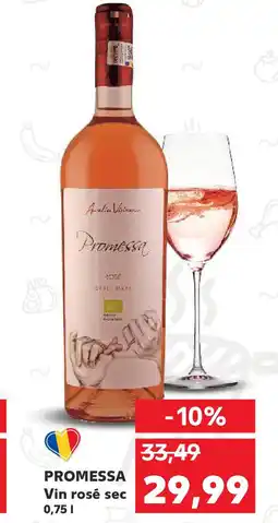 Kaufland PROMESSA Vin rosé sec Ofertă
