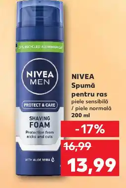 Kaufland NIVEA Spumă pentru ras Ofertă