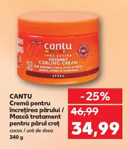 Kaufland CANTU Cremă pentru încreţirea părului Ofertă