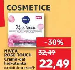 Kaufland NIVEA ROSE TOUCH Cremă-gel hidratantă Ofertă