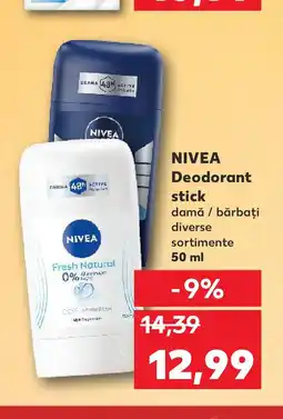 Kaufland NIVEA Deodorant stick Ofertă