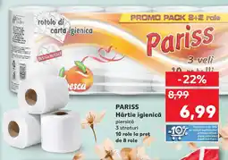 Kaufland PARISS Hârtie igienică Ofertă
