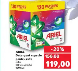 Kaufland ARIEL Detergent capsule pentru rufe Ofertă