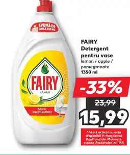 Kaufland FAIRY Detergent pentru vase Ofertă