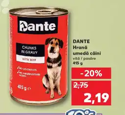 Kaufland DANTE Hrană umedă câini Ofertă