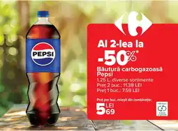 Carrefour Market PEPSI Băutură carbogazoasă Ofertă