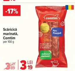 Carrefour Market COMTIM Scăricică marinată Ofertă