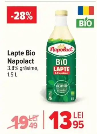Carrefour Market NAPOLACT Lapte Bio Ofertă