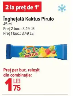 Carrefour Market PIRULO Îngheţată Kaktus Ofertă