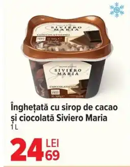 Carrefour Market SIVIERO MARIA îngheţată cu sirop de cacao şi ciocolată Ofertă