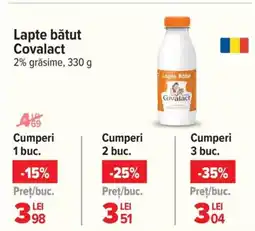 Carrefour Market COVALACT Lapte bătut Ofertă